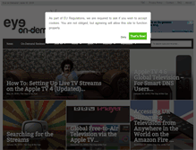 Tablet Screenshot of eyeondemand.com